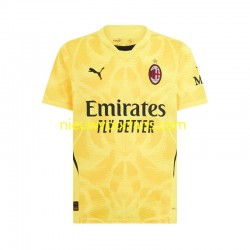 AC Milan Heren Shirt met Bedrukking Doelman Uit 2024-2025 Korte Mouw