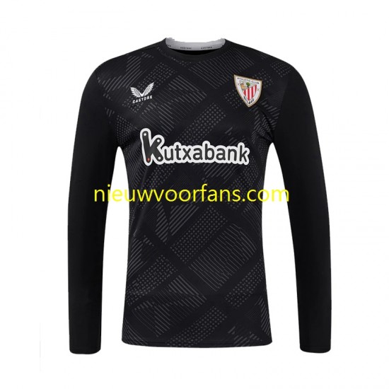 Athletic Bilbao Heren Shirt met Bedrukking Doelman Thuis 2024-2025 Lange Mouw