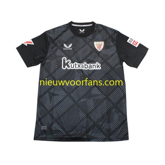 Athletic Bilbao Heren Shirt met Bedrukking Doelman Thuis 2024-2025 Korte Mouw