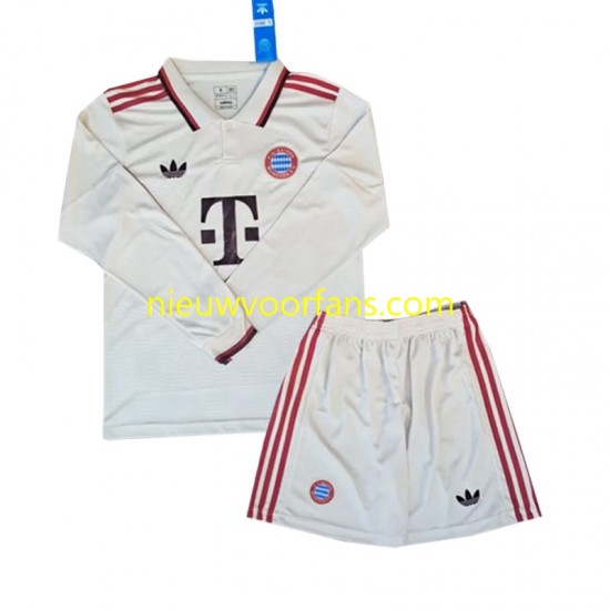 FC Bayern München Kind Shirt met Bedrukking Derde 2024-2025 Lange Mouw