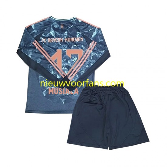 FC Bayern München Kind Shirt met Bedrukking Musiala 42 Uit 2024-2025 Lange Mouw