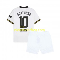 Borussia Dortmund Kind Shirt met Bedrukking Julian Brandt 10 Derde 2024-2025 Korte Mouw