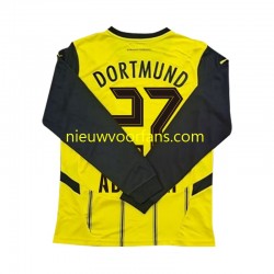 Borussia Dortmund Heren Shirt met Bedrukking Karim Adeyemi 27 Thuis 2024-2025 Lange Mouw
