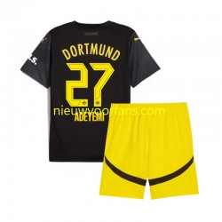 Borussia Dortmund Kind Shirt met Bedrukking Karim Adeyemi 27 Uit 2024-2025 Korte Mouw