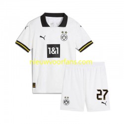 Borussia Dortmund Kind Shirt met Bedrukking Karim Adeyemi 27 Derde 2024-2025 Korte Mouw