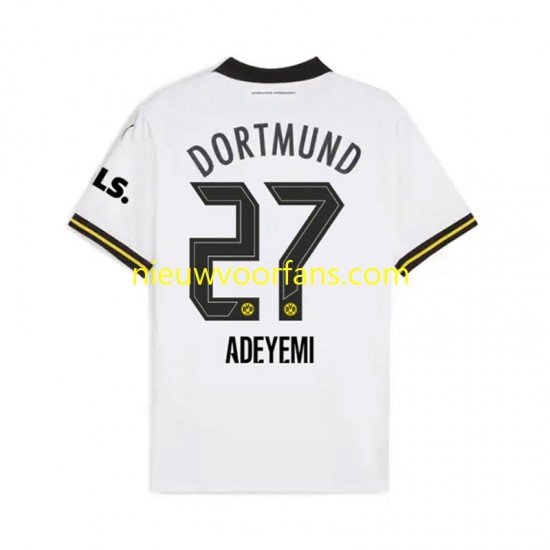 Borussia Dortmund Heren Shirt met Bedrukking Karim Adeyemi 27 Derde 2024-2025 Korte Mouw
