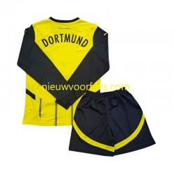 Borussia Dortmund Kind Shirt met Bedrukking Thuis 2024-2025 Lange Mouw