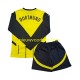 Borussia Dortmund Kind Shirt met Bedrukking Thuis 2024-2025 Lange Mouw