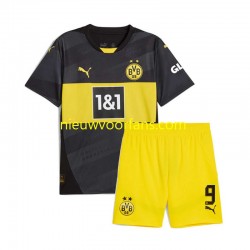 Borussia Dortmund Kind Shirt met Bedrukking Serhou Guirassy 9 Uit 2024-2025 Korte Mouw