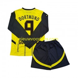 Borussia Dortmund Kind Shirt met Bedrukking Serhou Guirassy 9 Thuis 2024-2025 Lange Mouw