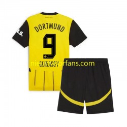 Borussia Dortmund Kind Shirt met Bedrukking Serhou Guirassy 9 Thuis 2024-2025 Korte Mouw
