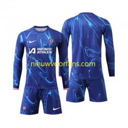 Chelsea Kind Shirt met Bedrukking Thuis 2024-2025 Lange Mouw