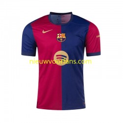FC Barcelona Heren Shirt met Bedrukking F. DE JONG 21 Thuis 2024-2025 Korte Mouw