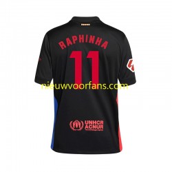 FC Barcelona Heren Shirt met Bedrukking RAPHINHA 11 Derde 2024-2025 Korte Mouw