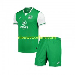 Hibernian Kind Shirt met Bedrukking Thuis 2024-2025 Korte Mouw