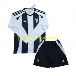 Juventus Kind Shirt met Bedrukking Thuis 2024-2025 Lange Mouw