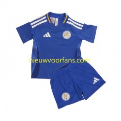 Leicester City Kind Shirt met Bedrukking Thuis 2024-2025 Korte Mouw