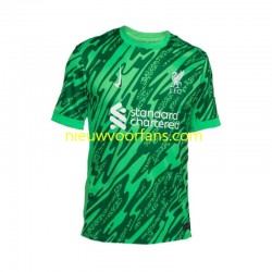 Liverpool Heren Shirt met Bedrukking Doelman Uit 2024-2025 Korte Mouw