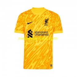 Liverpool Heren Shirt met Bedrukking Doelman Vierde 2024-2025 Korte Mouw