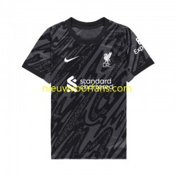 Liverpool Heren Shirt met Bedrukking Doelman Thuis 2024-2025 Korte Mouw