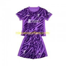 Liverpool Kind Shirt met Bedrukking Doelman Derde 2024-2025 Korte Mouw