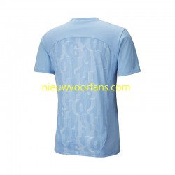 Manchester City Heren Shirt met Bedrukking Pre-Match Thuis 2024-2025 Korte Mouw