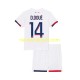 Paris Saint-Germain Kind Shirt met Bedrukking Desire Doue 14 Uit 2024-2025 Korte Mouw