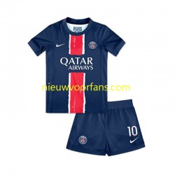 Paris Saint-Germain Kind Shirt met Bedrukking Ousmane Dembele 10 Thuis 2024-2025 Korte Mouw