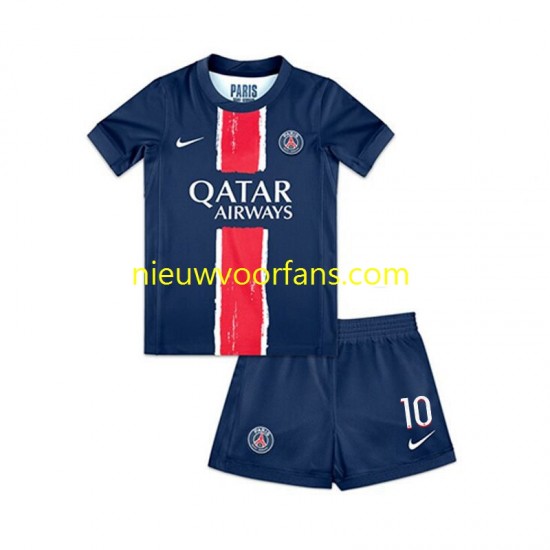 Paris Saint-Germain Kind Shirt met Bedrukking Ousmane Dembele 10 Thuis 2024-2025 Korte Mouw