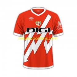 Rayo Vallecano Heren Shirt met Bedrukking Uit 2024-2025 Korte Mouw