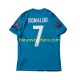 Real Madrid Kind Shirt met Bedrukking Cristiano Ronaldo 7 2017 Retro Derde Korte Mouw