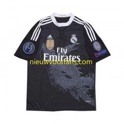Real Madrid Heren Shirt met Bedrukking Cristiano Ronaldo 7 2014 Retro Derde Korte Mouw