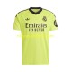 Real Madrid Heren Shirt met Bedrukking Doelman COURTOIS 1 Derde 2024-2025 Korte Mouw