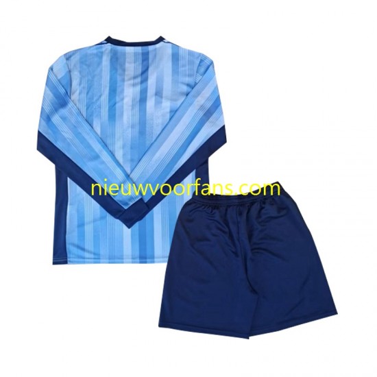 Kind Shirt met Bedrukking Tottenham Spurs Uit 2024-2025 Lange Mouw