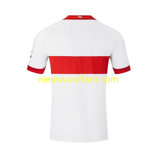 VfB Stuttgart Heren Shirt met Bedrukking Thuis 2024-2025 Korte Mouw
