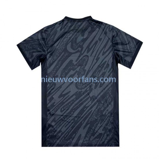 Brazilië Heren Shirt met Bedrukking Doelman Uit 2024 Korte Mouw