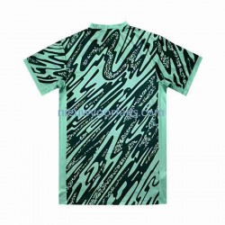 Brazilië Heren Shirt met Bedrukking Doelman Derde 2024 Korte Mouw