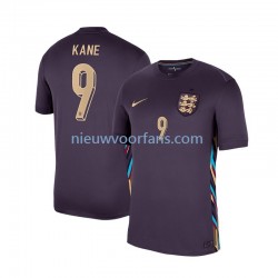 Engeland Heren Shirt met Bedrukking Harry Kane 9 Uit Euro 2024 Korte Mouw