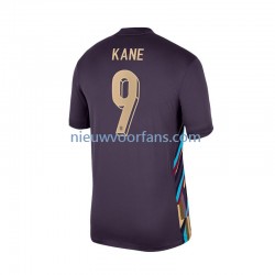 Engeland Heren Shirt met Bedrukking Harry Kane 9 Uit Euro 2024 Korte Mouw