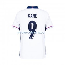 Engeland Heren Shirt met Bedrukking Harry Kane 9 Thuis Euro 2024 Korte Mouw