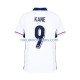 Engeland Heren Shirt met Bedrukking Harry Kane 9 Thuis Euro 2024 Korte Mouw