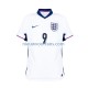 Engeland Heren Shirt met Bedrukking Harry Kane 9 Thuis Euro 2024 Korte Mouw