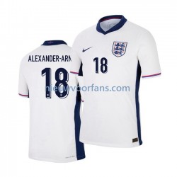 Engeland Heren Shirt met Bedrukking Trent Alexander-Arnold 18 Thuis Euro 2024 Korte Mouw