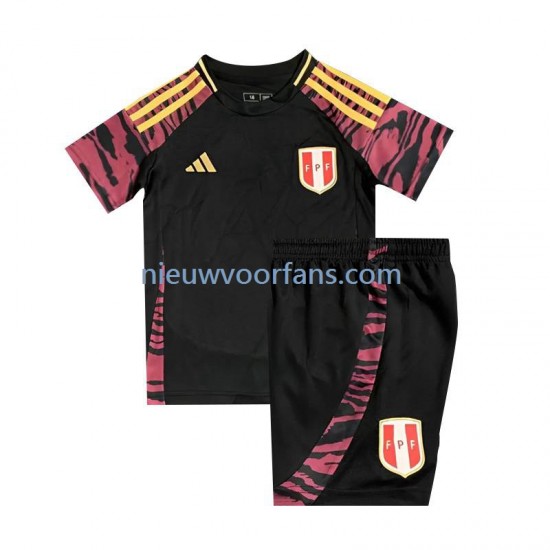 Peru Kind Shirt met Bedrukking Uit 2024 Korte Mouw