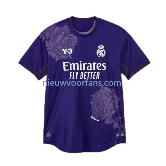 Real Madrid Heren Shirt met Bedrukking KROOS 8 Y-3 Vierde 2023-2024 Korte Mouw
