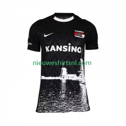 AZ Alkmaar Heren Shirt met Bedrukking Vierde 2024-2025 Korte Mouw