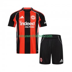 Eintracht Frankfurt Kind Shirt met Bedrukking Thuis 2025-2026 Korte Mouw