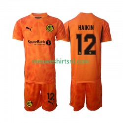 FK Bodø/Glimt  Kind Shirt met Bedrukking Doelman Nikita Haikin 12 Uit 2025 Korte Mouw