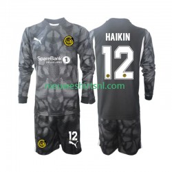 FK Bodø/Glimt  Kind Shirt met Bedrukking Doelman Nikita Haikin 12 Thuis 2025 Lange Mouw