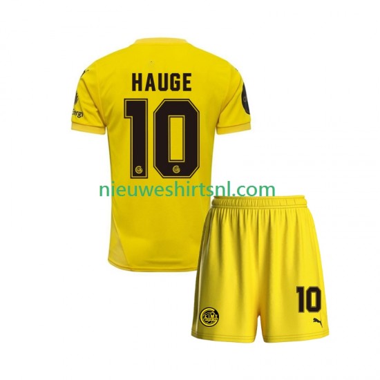 FK Bodø/Glimt Kind Shirt met Bedrukking Jens Petter Hauge 10 Thuis 2025 Korte Mouw